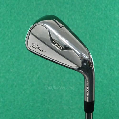 Titleist 2021 T200 Forged Single 7 Iron True Temper AMT Black S300 Steel Stiff