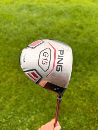 Ping G15 Driver 9 TFC 149D Stiff Flex 45 +HC NICE