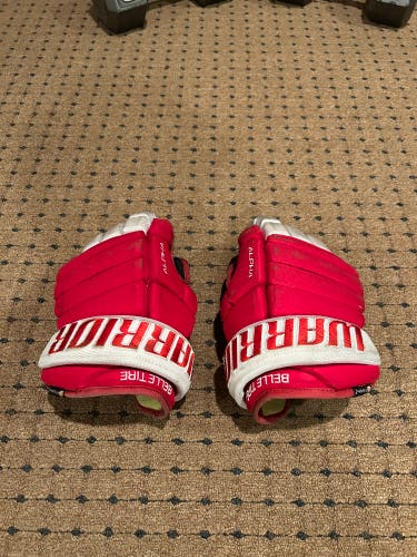Warrior Alpha Pro Belle Tire Gloves 13" Pro Stock (Used)