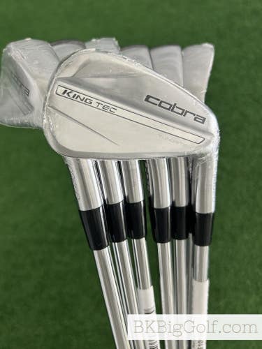 NEW Cobra King Tec 25 Forged Iron Set 4-P / KBS $-Taper Lite Stiff