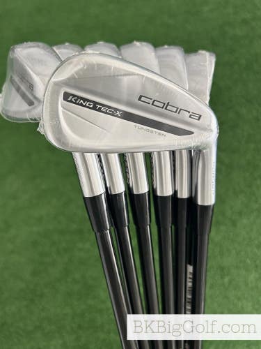 NEW Cobra King Tec X 25 Forged Iron Set 4-P / MMT 85 Regular Graphite
