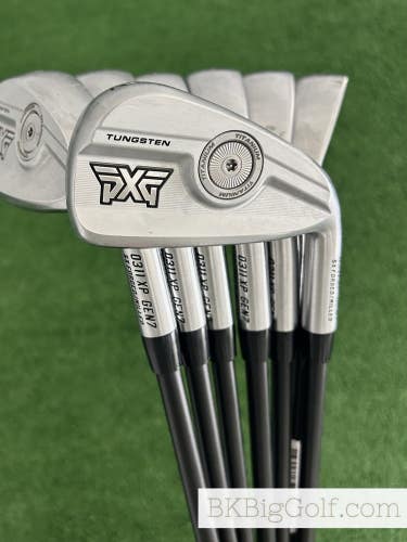 PXG 0311 XP GEN7 Forged Iron Set 5-G / KBS TGI 70 Regular Graphite