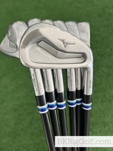 Mizuno Pro 243 Forged Iron Set 5-G / MMT 105 Stiff Graphite