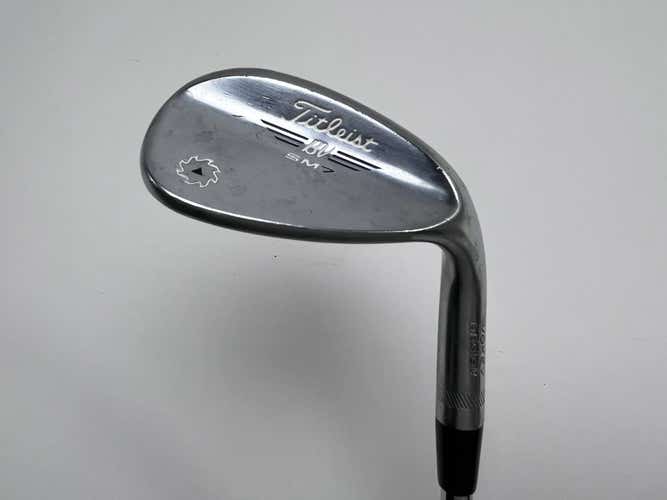 Titleist Vokey SM7 Tour Chrome Sand Wedge SW 56* 10 Bounce S-Grind Wedge RH