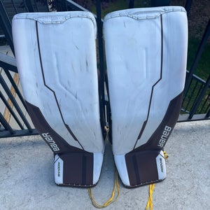 CUSTOM PRO STOCK …37" 2024 Bauer Supreme Shadow Goalie Leg