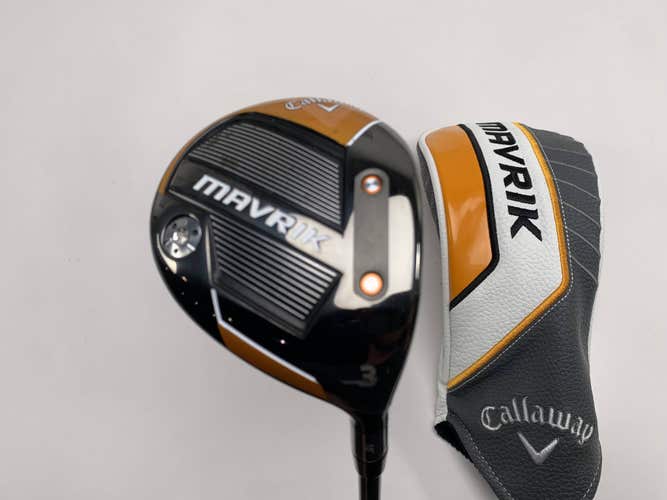 Callaway Mavrik 3 Fairway Wood 15* EvenFlow Riptide 6.0 60g Stiff RH HC