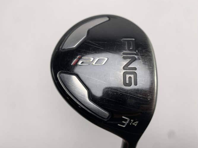 Ping i20 3 Fairway Wood 14* Aldila RIP  Alpha 70g Stiff Graphite Mens RH