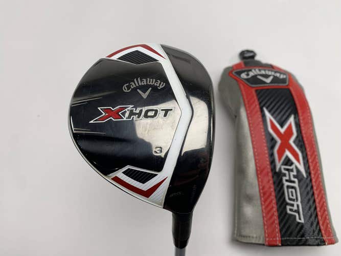 Callaway X Hot 2013 3 Fairway Wood 15* Project X PXv Regular Graphite Mens RH