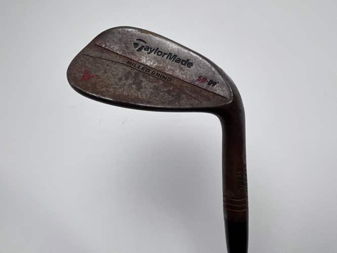 TaylorMade Milled Grind Raw Wedge 50* 9 Bounce SB X100 X-Stiff Steel Mens RH