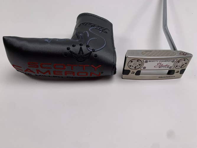 Scotty Cameron Studio Style Squareback 2025 Putter 35" Mens RH HC NEW