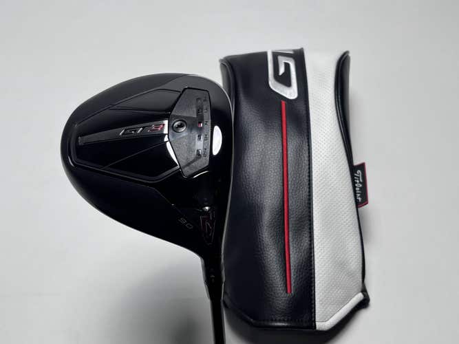 Titleist GT3 Driver 9* Project X HZRDUS 6.0 Black Gen 5 60g Stiff RH NEW