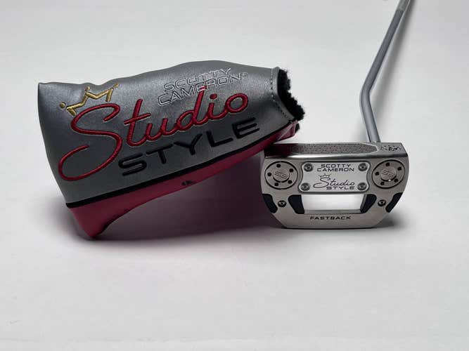 Scotty Cameron Studio Style Fastback 2025 Putter 38" Mens RH HC NEW