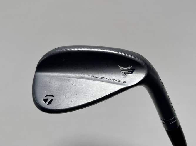 TaylorMade Milled Grind 3 Raw Chrome Wedge 50* 9 Bounce SB X100 X-Stiff Steel RH