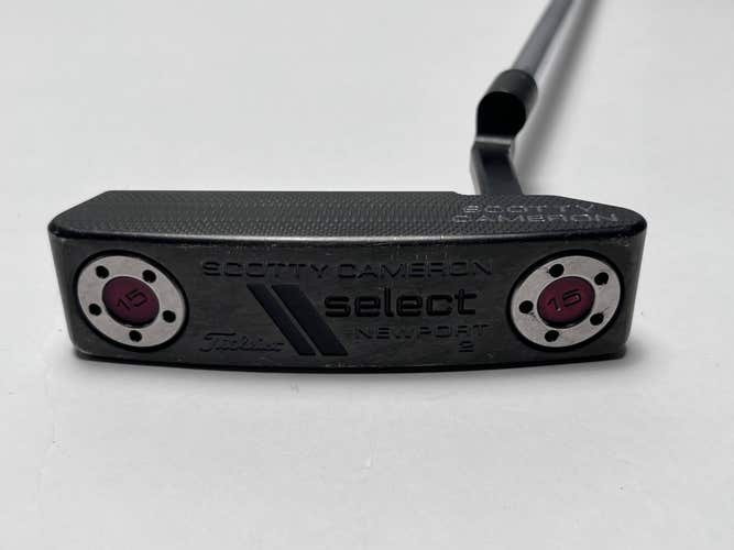 Scotty Cameron Select Newport 2 2016 Charcoal Mist Putter 35" Mens RH