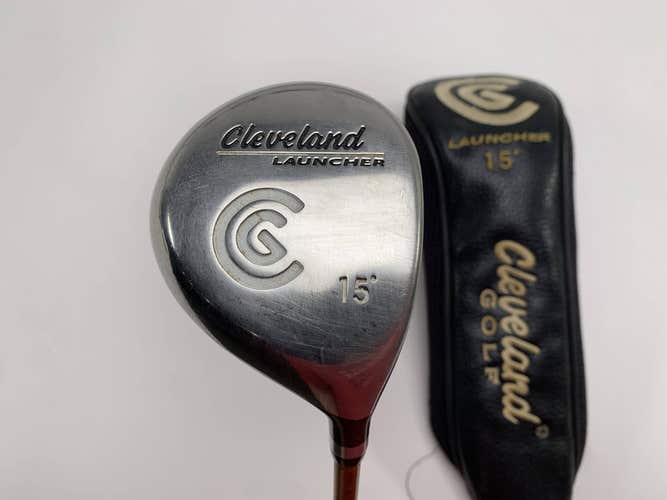Cleveland Launcher 3 Fairway Wood 15* Launcher Gold 65g Stiff RH HC