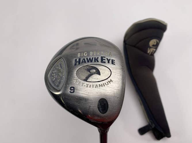 Callaway Hawkeye VFT 9 Fairway Wood 24* Big Bertha Gems 50 Ladies Graphite RH HC