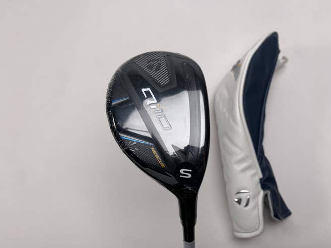 TaylorMade Qi10 4 Hybrid 22* Fujikura Ventus Blue TR HB 7-S Stiff RH HC NEW