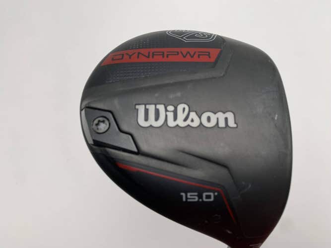 Wilson Dynapwr 3 Fairway Wood 15* Fujikura Ventus Black TR 7-S Velocore Stiff RH