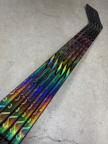 5 PACK 107 Flex P92M Senior Bauer Nexus Tracer Left Hand Hockey Stick (New) Pro Stock