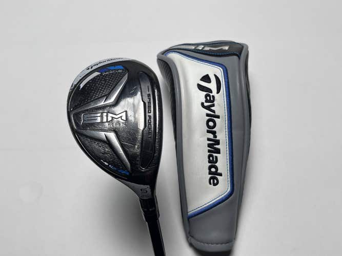 TaylorMade SIM MAX 5 Hybrid 25* Fujikura Ventus Blue 5A Senior RH HC
