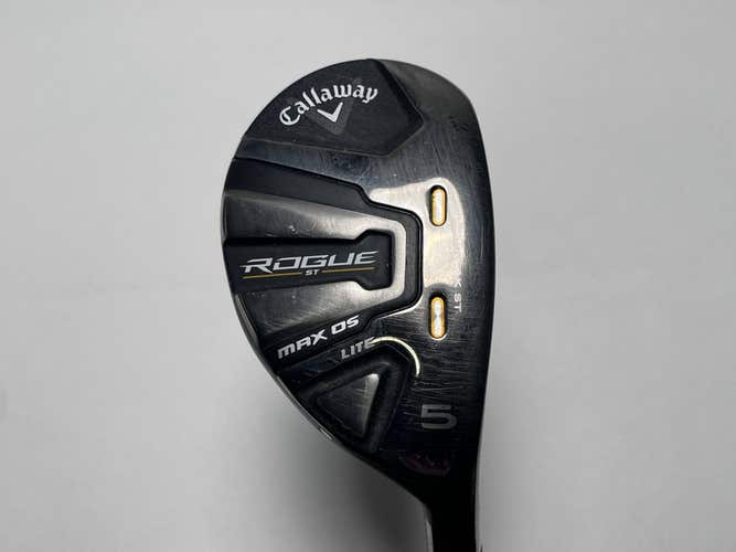 Callaway Rogue ST Max OS Lite 5 Hybrid 25* Cypher Fifty 5.0 50g Senior RH