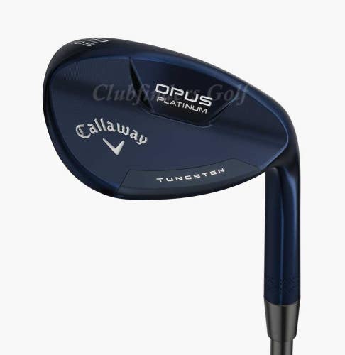 NEW Callaway Opus Platinum Blue 56-10Z 56 Sand Wedge DG MID 115 TI Wedge Flex