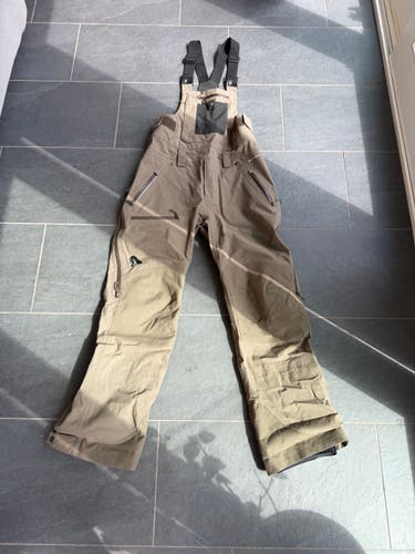 Flylow Baker Bibs - Size S - Brown