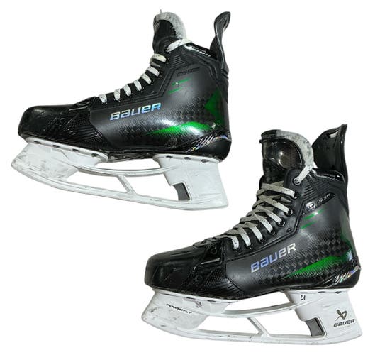 Stars Bauer Supreme Shadow Pro Stock Size 8.5 Hockey Skates (Used) 7848