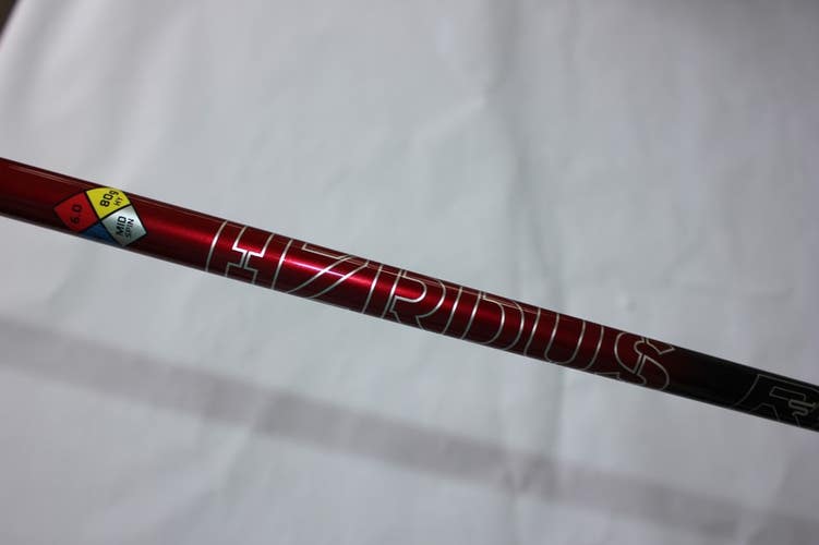 NEW PROJECT X HZRDUS SMOKE RED RDX 6.0 80G HYBRID SHAFT - STIFF - UNCUT