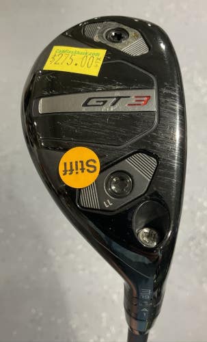 Titleist GT3 19 #3 Hybrid 40.5" HZRDUS 6.0 Stiff Flex Graphite Shaft MRH USED