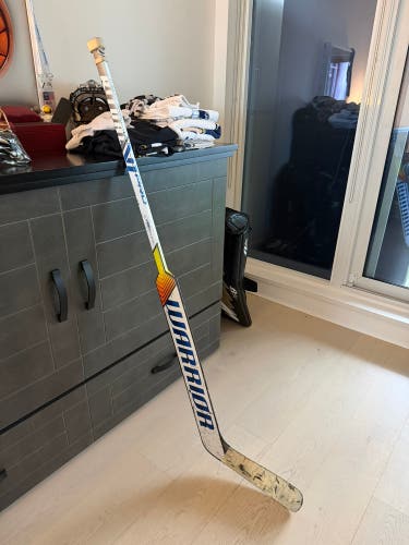 Senior Warrior Ritual V1 Pro Regular Goalie Stick 27" Paddle Pro Stock (Used)