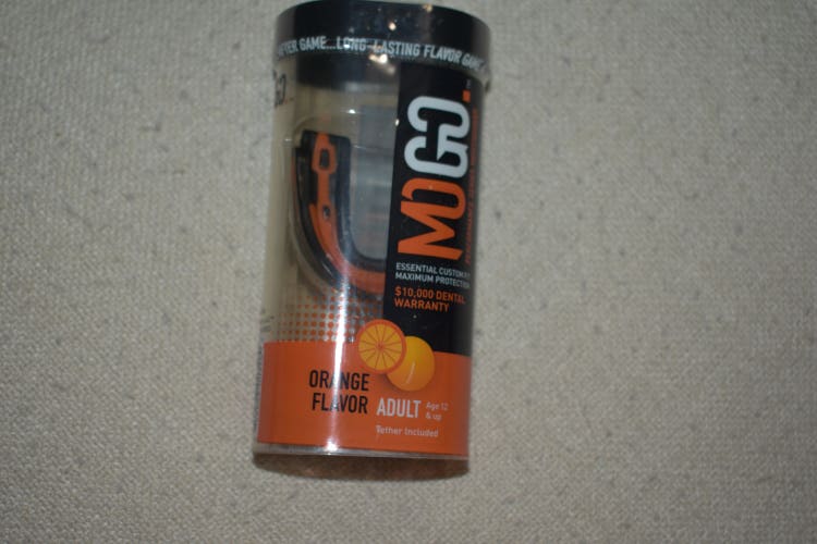 NEW - MOGO Performance Series Mouthguard, Orange Flavored, Adult
