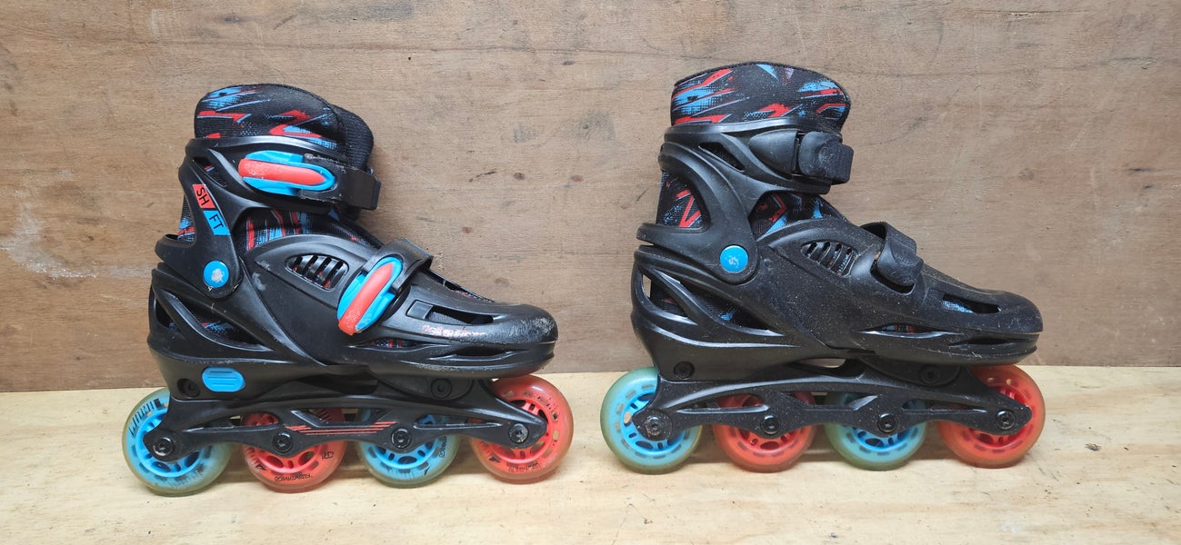 Adjustable Inline Skates Regular Width Size 3-6(Used)
