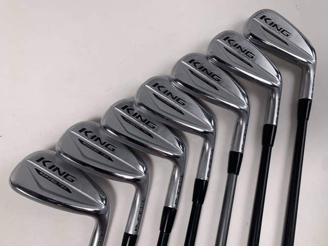 Cobra KING Forged Tec 2020 Iron Set 5-PW+GW Catalyst 5.5 Regular Graphite RH
