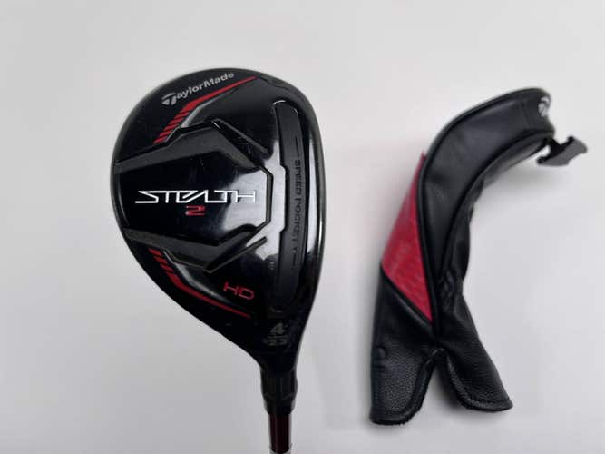 TaylorMade Stealth 2 HD 4 Hybrid 23* Fujikura Speeder NX Red 50g Senior RH HC