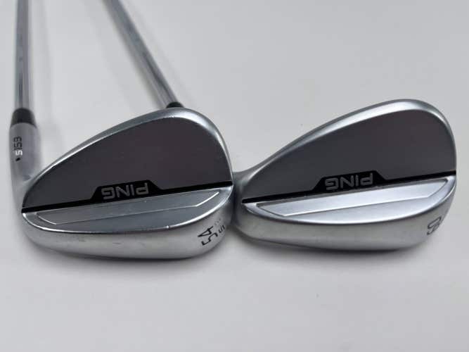 Ping s159 Chrome Wedge Set 54* 12 | 60* 6 Black Dot Z-Z115 115g Wedge RH