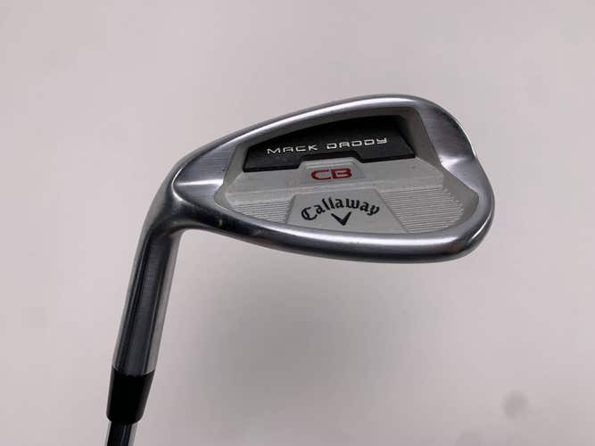 Callaway Mack Daddy CB Sand Wedge SW 56* 14 Bounce KBS Hi Rev 2.0 105g LH