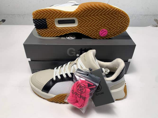 G/FORE G.112 Leather Street Shoes White Unisex SZ 10 NEW