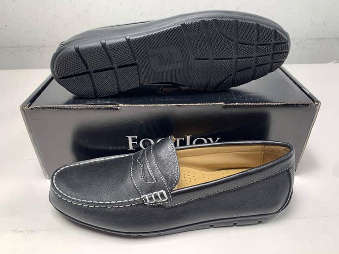FootJoy Club Casuals Loafers Black Men's SZ 9.5 (79065) NEW