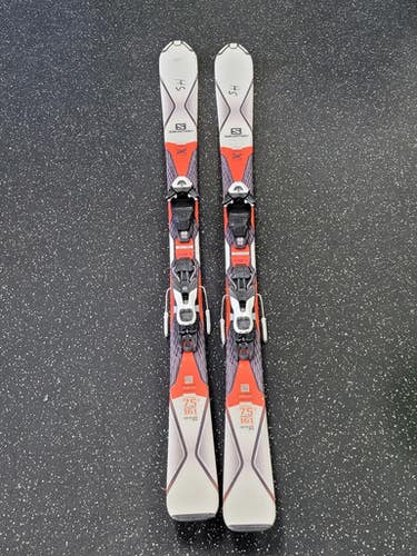 Used Salomon X DRIVE 7.5R Womens DH Ski/Binding Black 135 cm 11849-S000039734