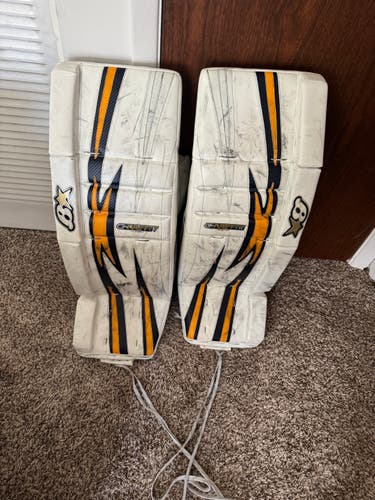34" Brian's GNETik 5.0 Goalie Leg Pads (Used)