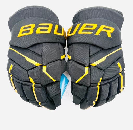 New Colorado College Bauer Supreme Mach Hockey Gloves-13"-Single Layer Palms