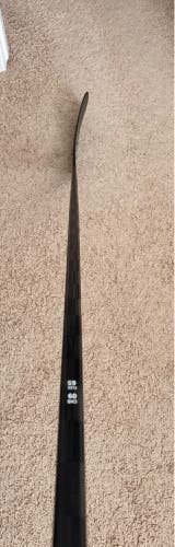 Senior All Black Left Hand Hockey Stick PM9 65 Flex (New)