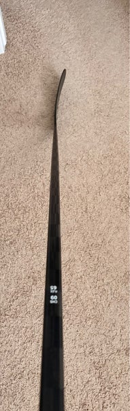 Senior All Black Left Hand Hockey Stick PM9 65 Flex (New)