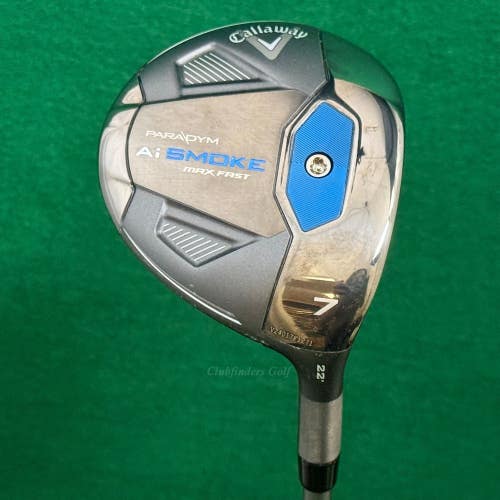 Callaway Paradym Ai Smoke Max Fast 22 Fairway 7 Wood Air Speeder 50-S Regular