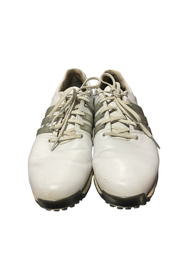 Used Adidas Mens Golf Shoes White Senior 10.5 11834-S000050931