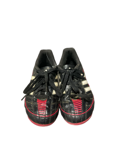 Used Adidas Soccer Cleats Black Junior 01.5 11834-S000050926