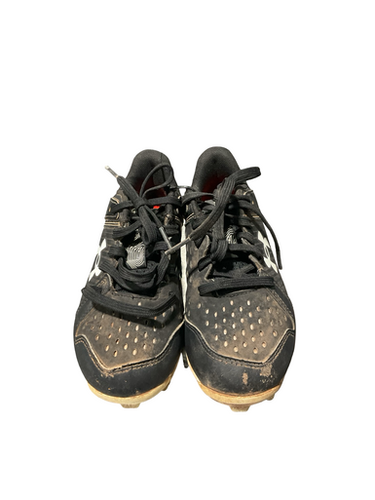Used Under Armour LEADOFF CLEATS BB/SB Cleats Black Youth 12.0 11834-S000050919