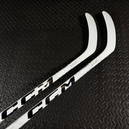 2-Pack Bundle - Senior CCM Ribcor Trigger 9 Pro Right Handed Hockey Stick P29 75 Flex (New) - White