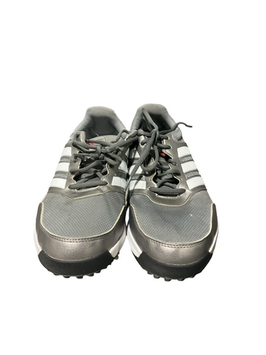 Used Adidas Mens Golf Shoes Grey Senior 10.5 11834-S000050896